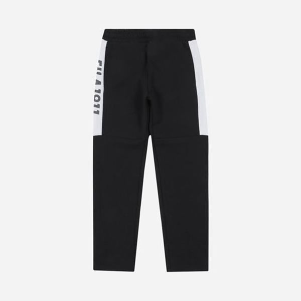 Pantalón Jogger Fila Niños Negras - Aurora Track Warm Up Fleece - España 213459XFY